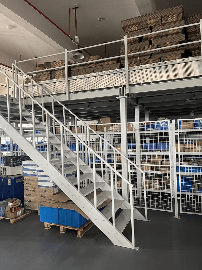 Steel structure platforms